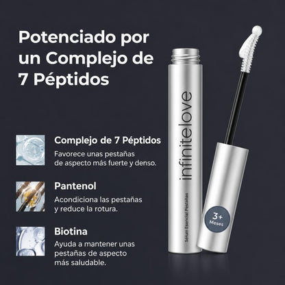 Sérum Esencial para Pestañas — 7 Péptidos y Biotina 15ml
