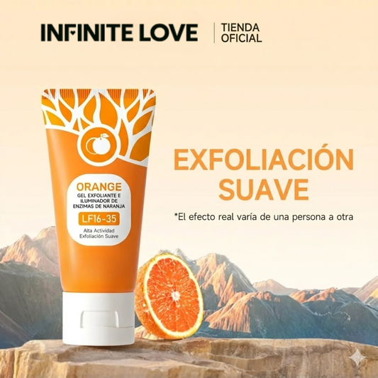 InfiniteGel - Exfoliante Enzimático de Naranja