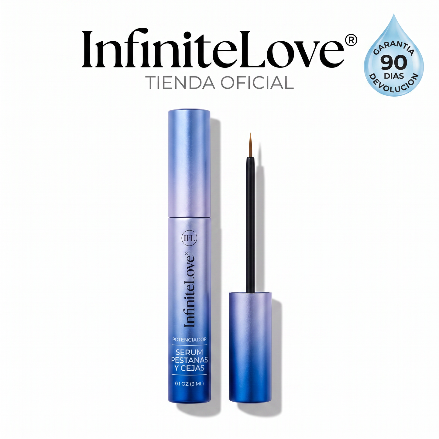 Serum Potenciador Pestanas y Cejas Capixyl Peptidos Sin Prostaglandinas Hipoalergenico K-Beauty 3ml