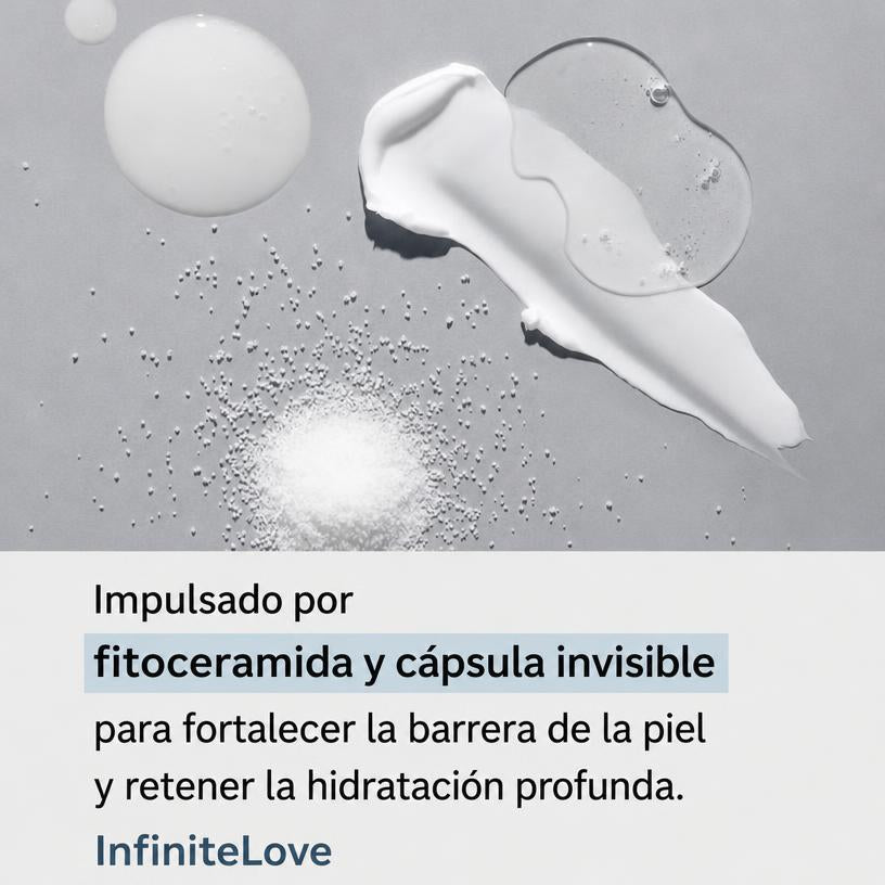 Loción Hidratante Ceramidas Barrera Cutánea Piel Sensible Vegana K-Beauty 350ml