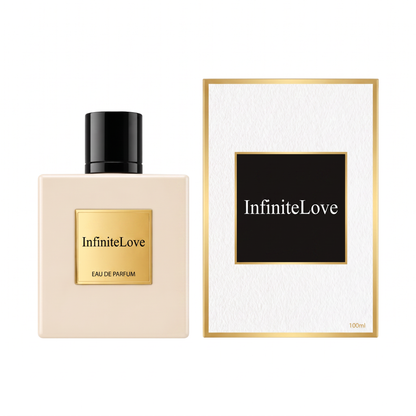 InfiniteLove Eau de Parfum Fresco Amaderado Bergamota Azahar Cedro Almizcle Blanco Unisex 100ml