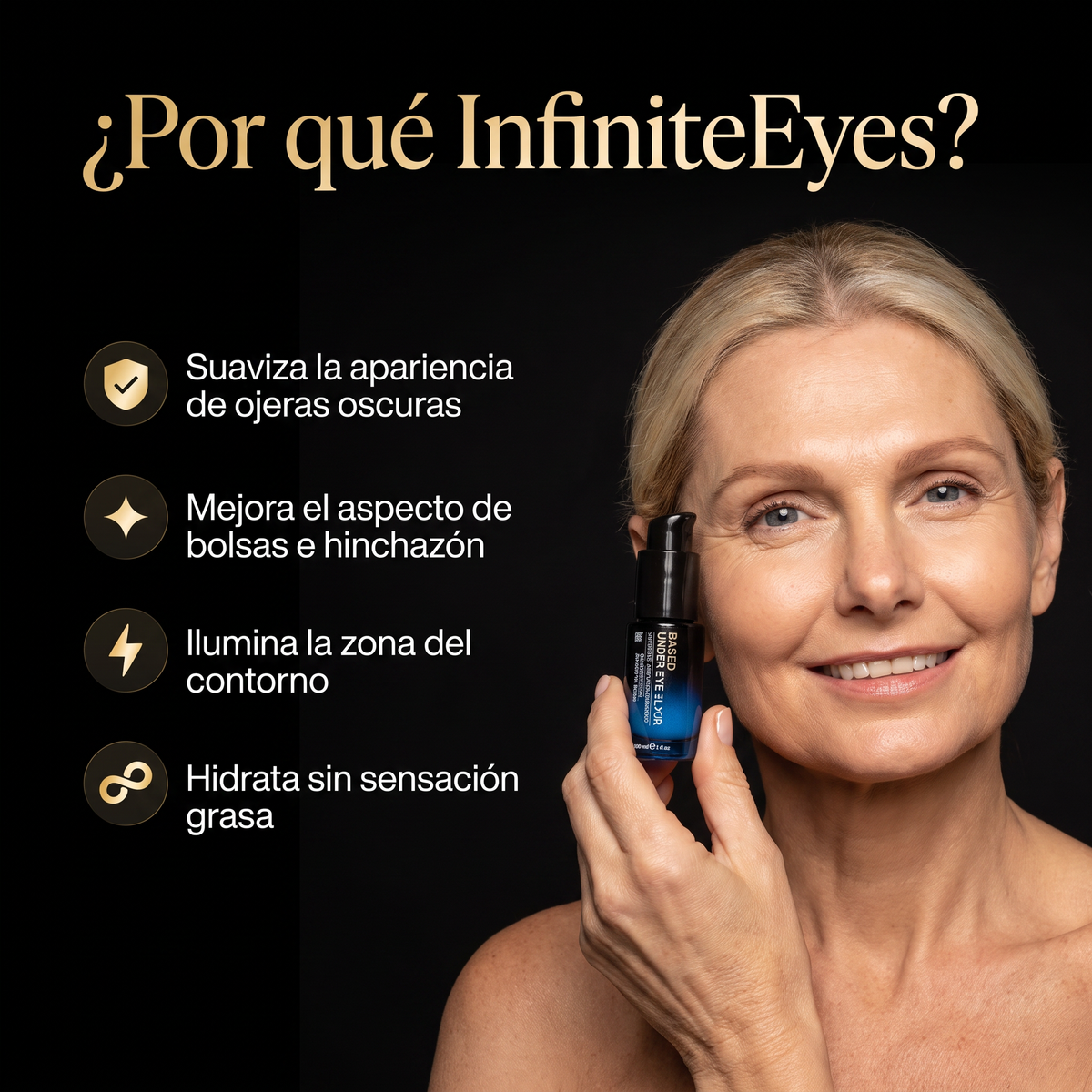 InfiniteEyes - Elixir Revitalizante de Contorno de Ojos