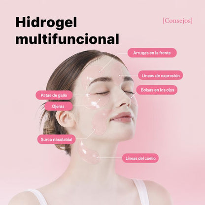 Parches de Hidrogel de Colágeno con Péptidos para Ojos — 60 uds
