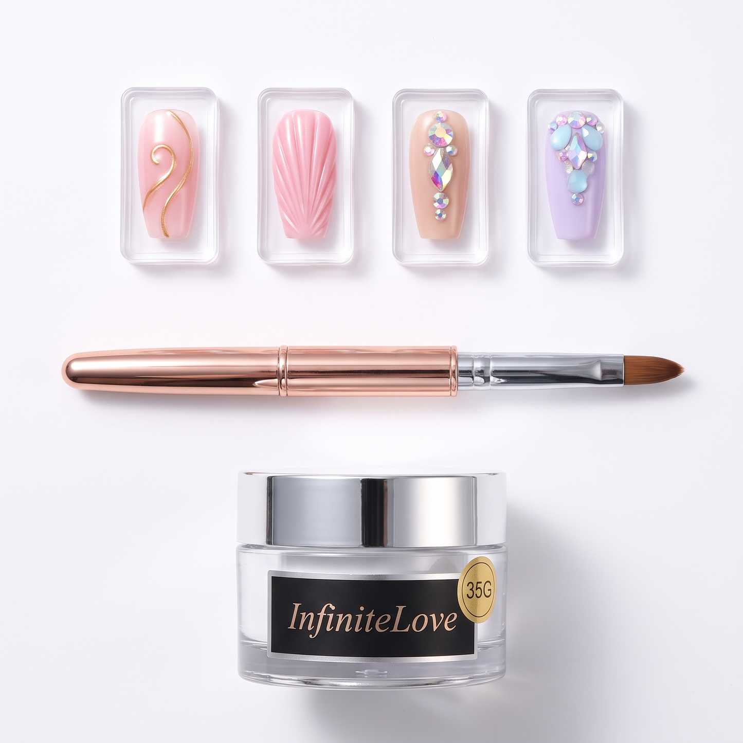 Set Completo Gel Adhesivo InfiniteLove
