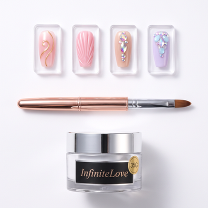 Set Completo Gel Adhesivo InfiniteLove