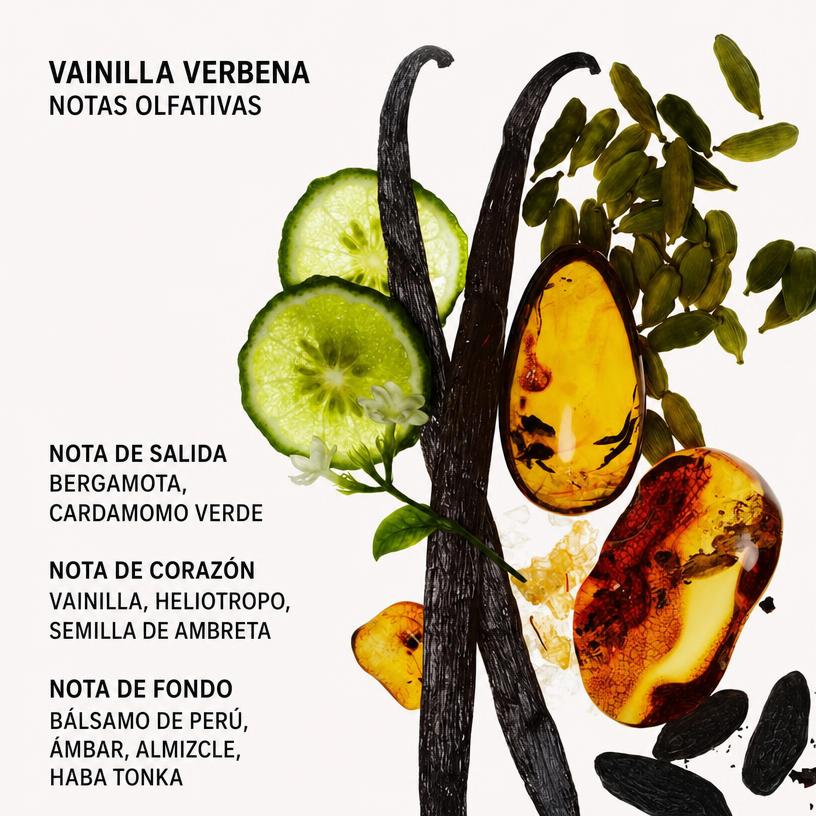 Aceite Corporal Vainilla Vibrante con Vitamina C Hidratante Luminosidad 124ml