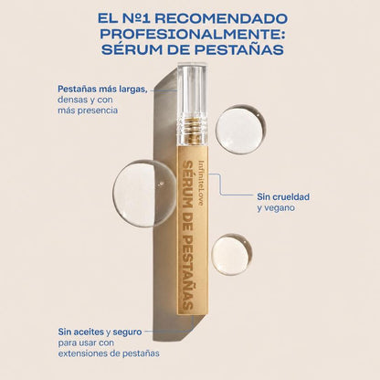 Sérum Esencial Pestañas — Biotina y Aminoácidos Clínicamente Testado 2ml