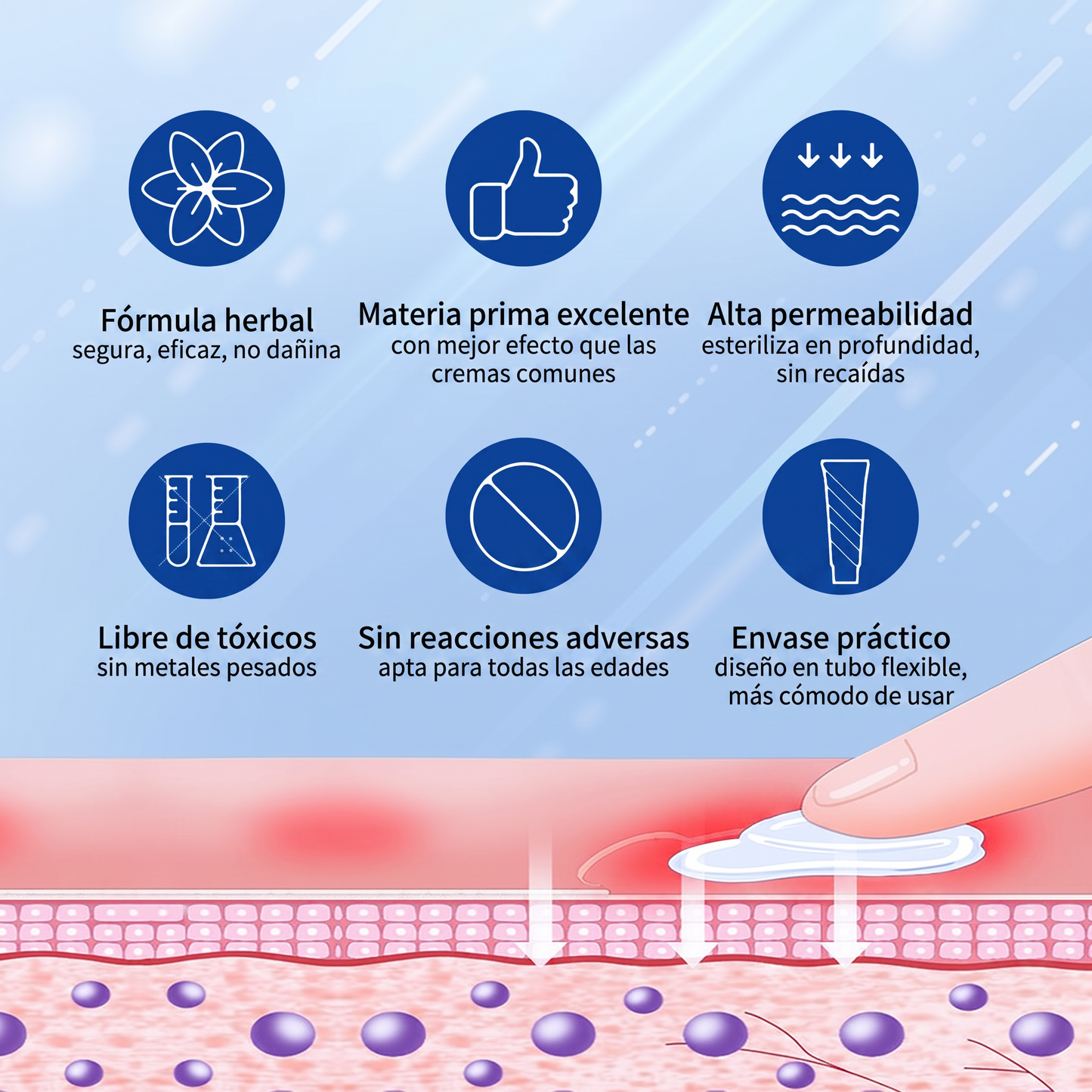 Beneficios de la Crema Reparadora InfiniteLove - 6 ventajas