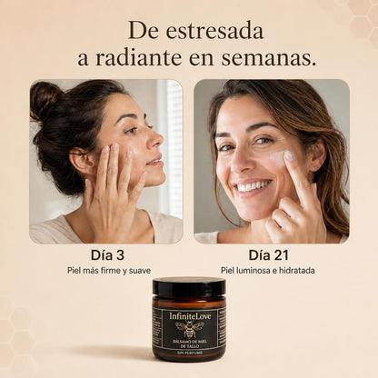 Bálsamo Hidratante Sebo y Miel Cítricos 100% Natural Antiedad 120ml