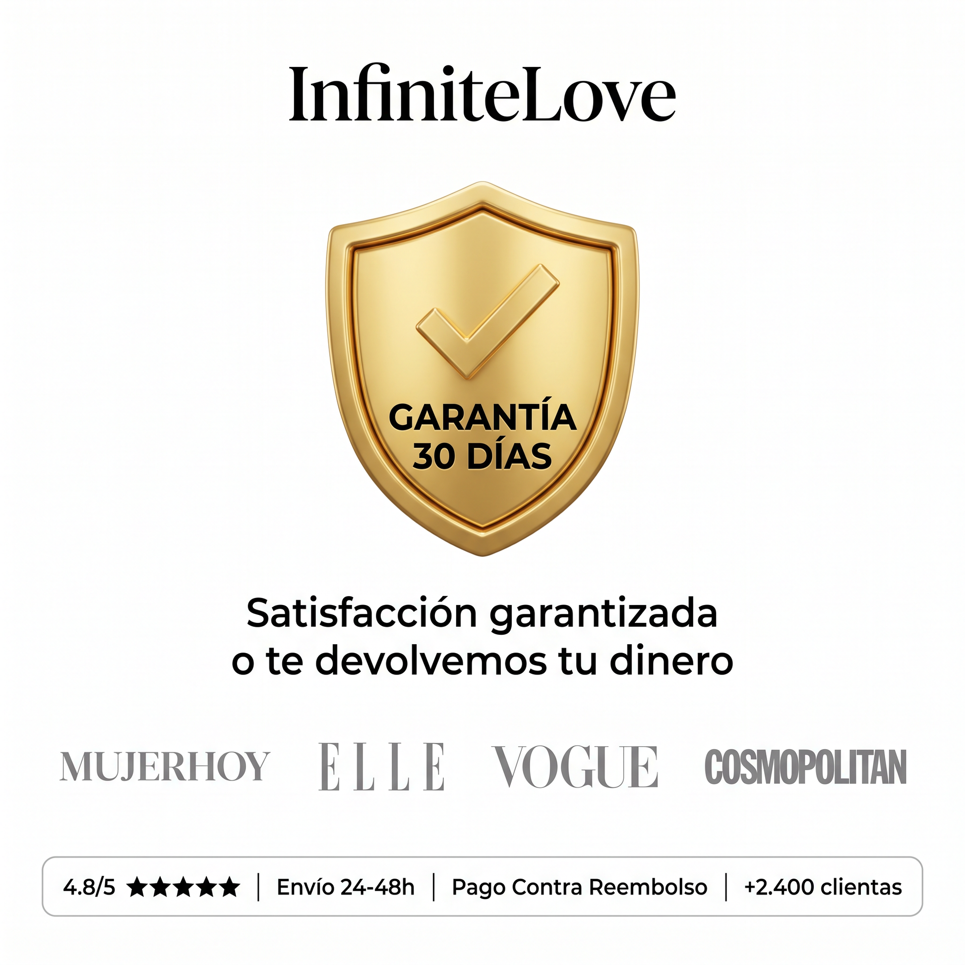Garantía 30 días InfiniteLove