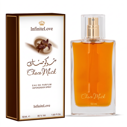 Choco Musk Eau de Parfum Fragancia Gourmet Chocolate Vainilla Almizcle Unisex 50ml