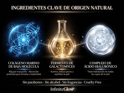 Mascarilla de Bio-Colágeno Efecto Glass Skin