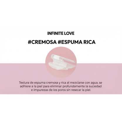 Espuma Limpiadora Coreana 'Poremizing' con Centella Asiática y Sal Rosa para Desobstruir Poros y Exfoliar Suavemente
