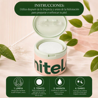 Discos de Tónico Renovador · 8 Activos Coreanos
