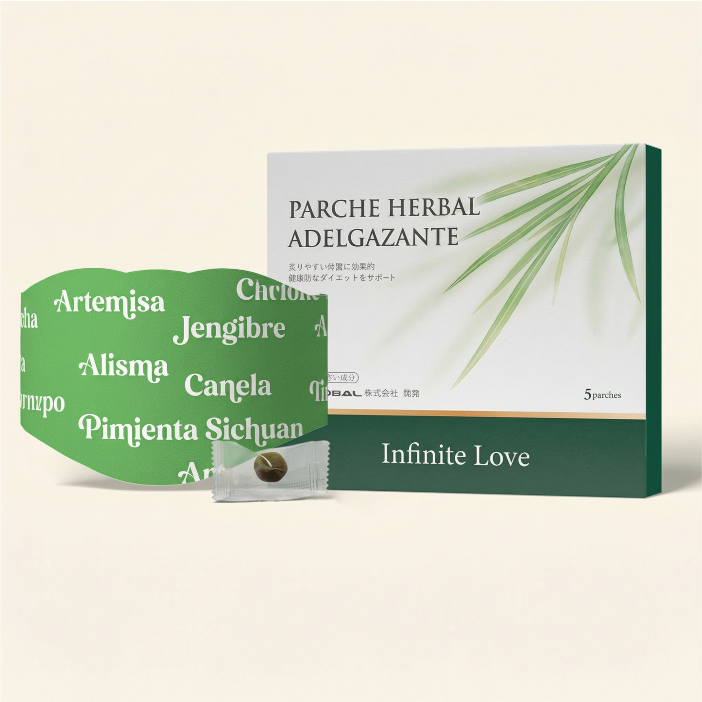 Parche Japonés Herbal Adelgazante