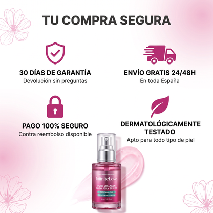 Pink Glow - Sérum en Gel con PDRN de Salmón y Colágeno 30ml