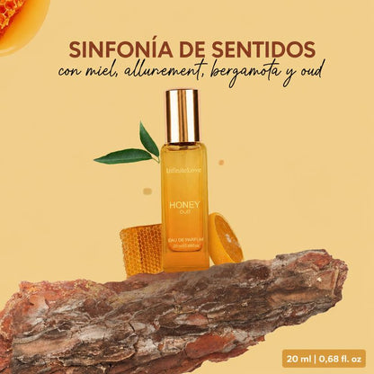 Eau de Parfum Honey Oud — Fragancia Unisex 20 ml