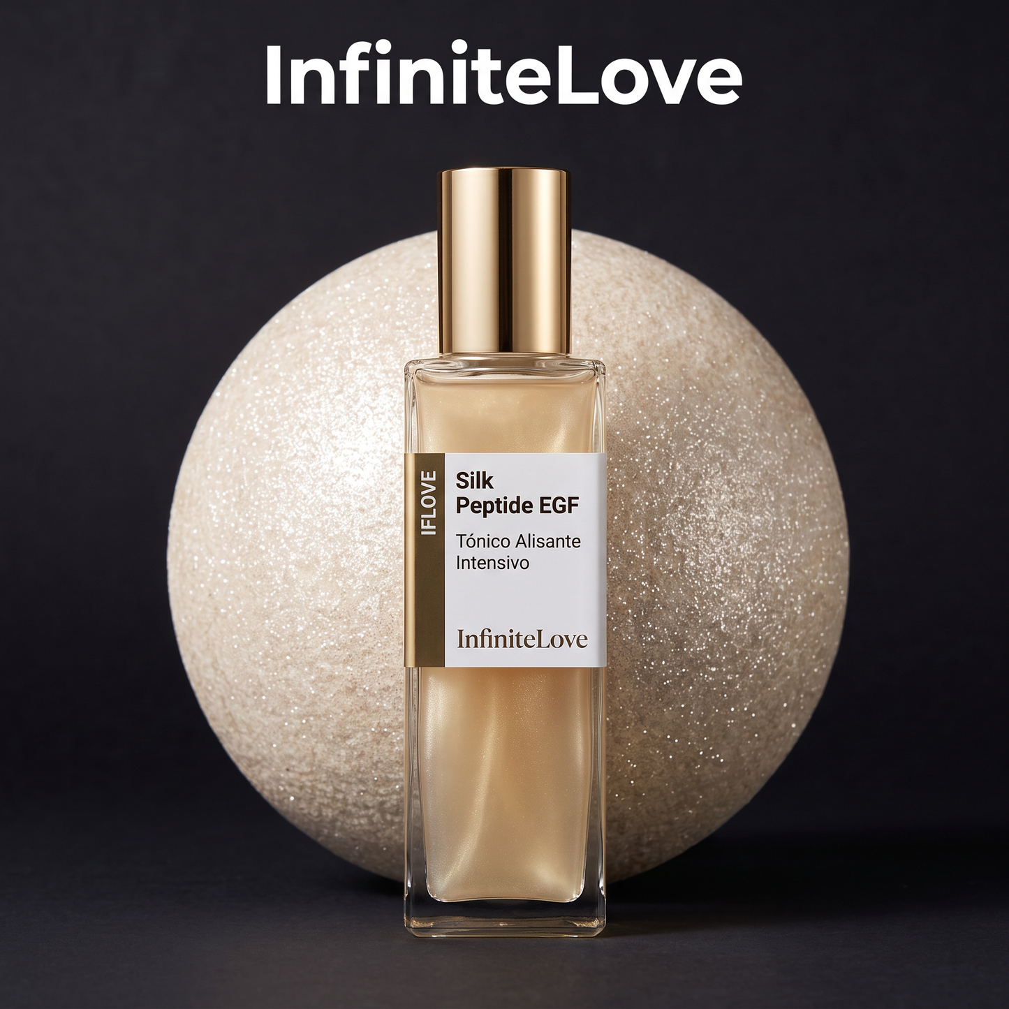 Tónico Alisante Intensivo Silk Peptide EGF Efecto Lifting Anti-Edad Ceramidas K-Beauty 300ml