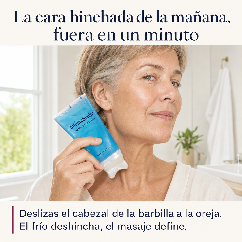 La cara hinchada de la mañana, fuera en un minuto