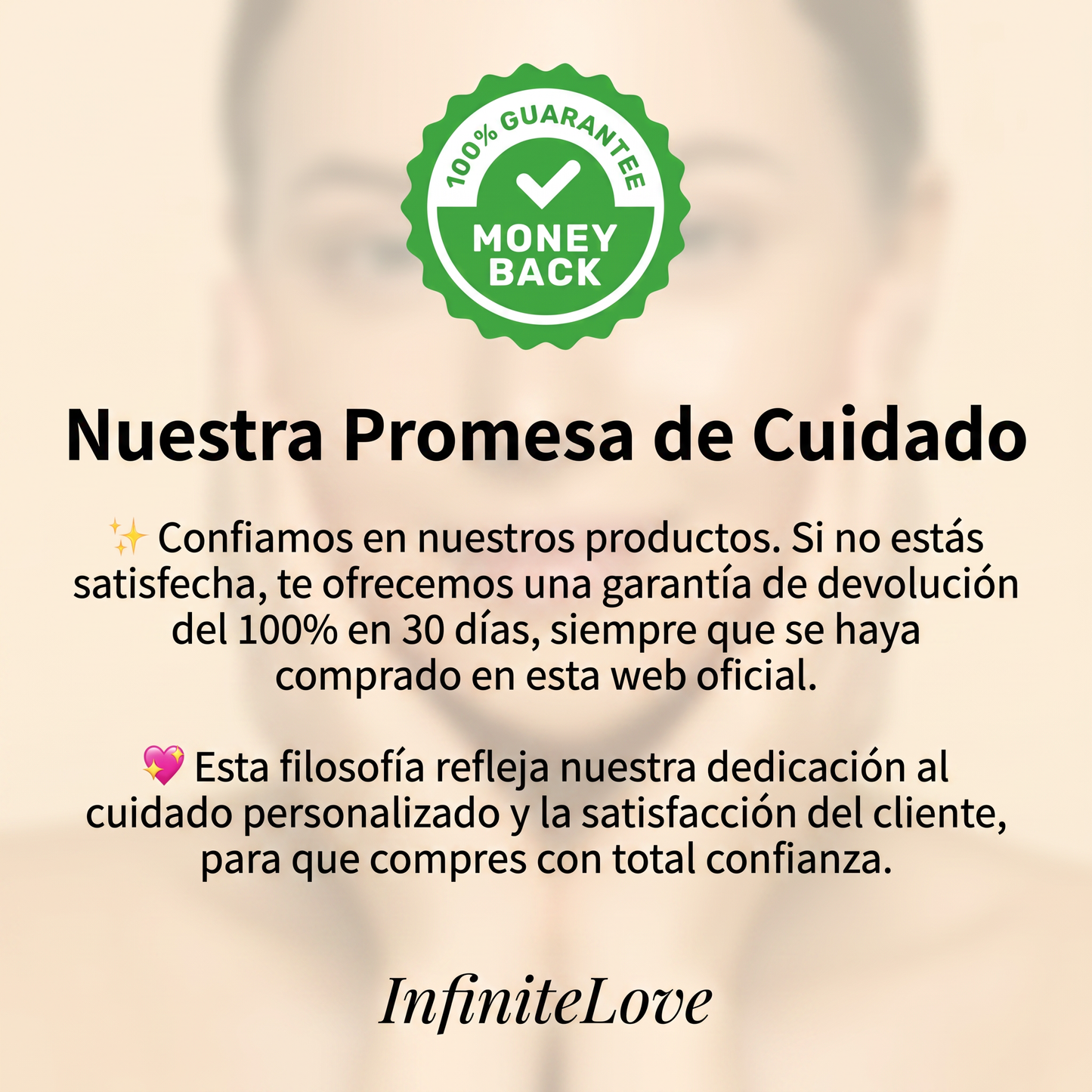 Protector Solar InfiniteLove Garantia