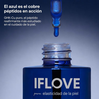 Sérum Reafirmante Péptidos de Cobre GHK-Cu 1% Complejo Antiedad Elasticidad Cutánea 30ml