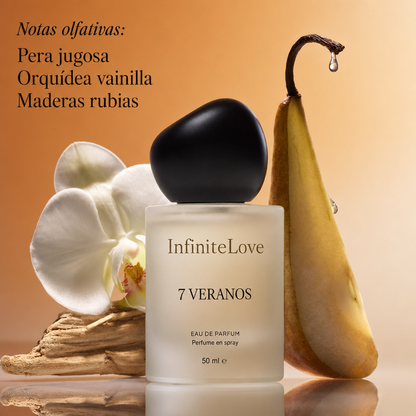 InfiniteLove Siete Veranos — Eau de Parfum Gourmand Amaderado 50 ml