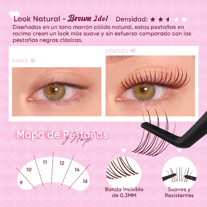 Look Natural Brown Idol - Antes y Después