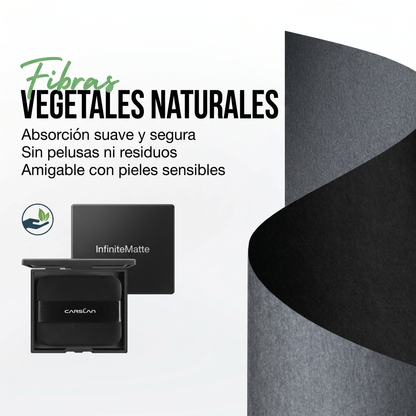 InfiniteMatte - Papeles Absorbentes de Grasa 2 en 1
