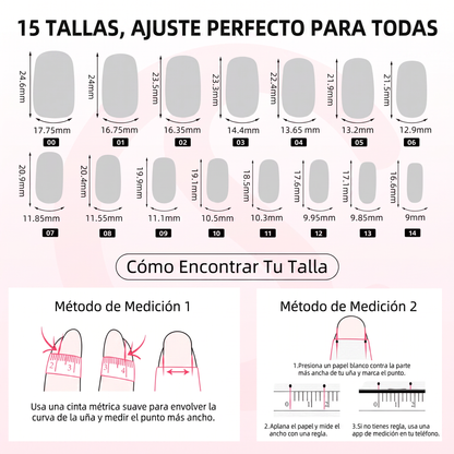 15 Tallas Ajuste Perfecto