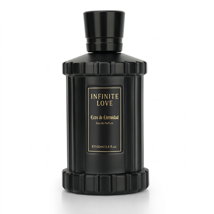 Eco de Eternidad Perfume de Lujo Unisex 3.4 oz 100 ml Larga Duración 8+ Horas con Notas de Ron, Café, Vetiver y Sándalo