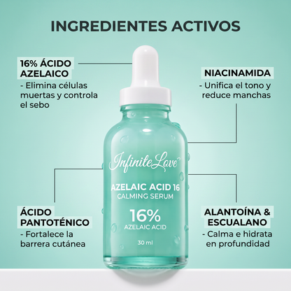 Sérum Calmante con Ácido Azelaico al 16% 30ml