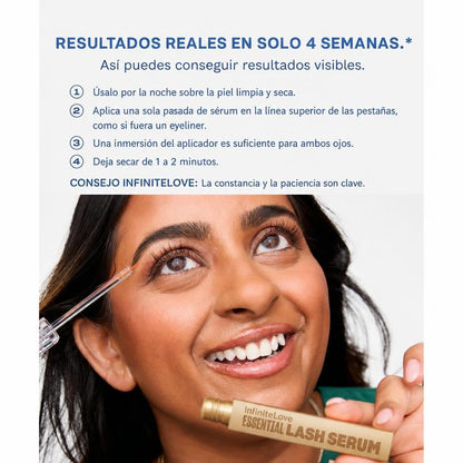 Sérum Esencial Pestañas — Biotina y Aminoácidos Clínicamente Testado 2ml