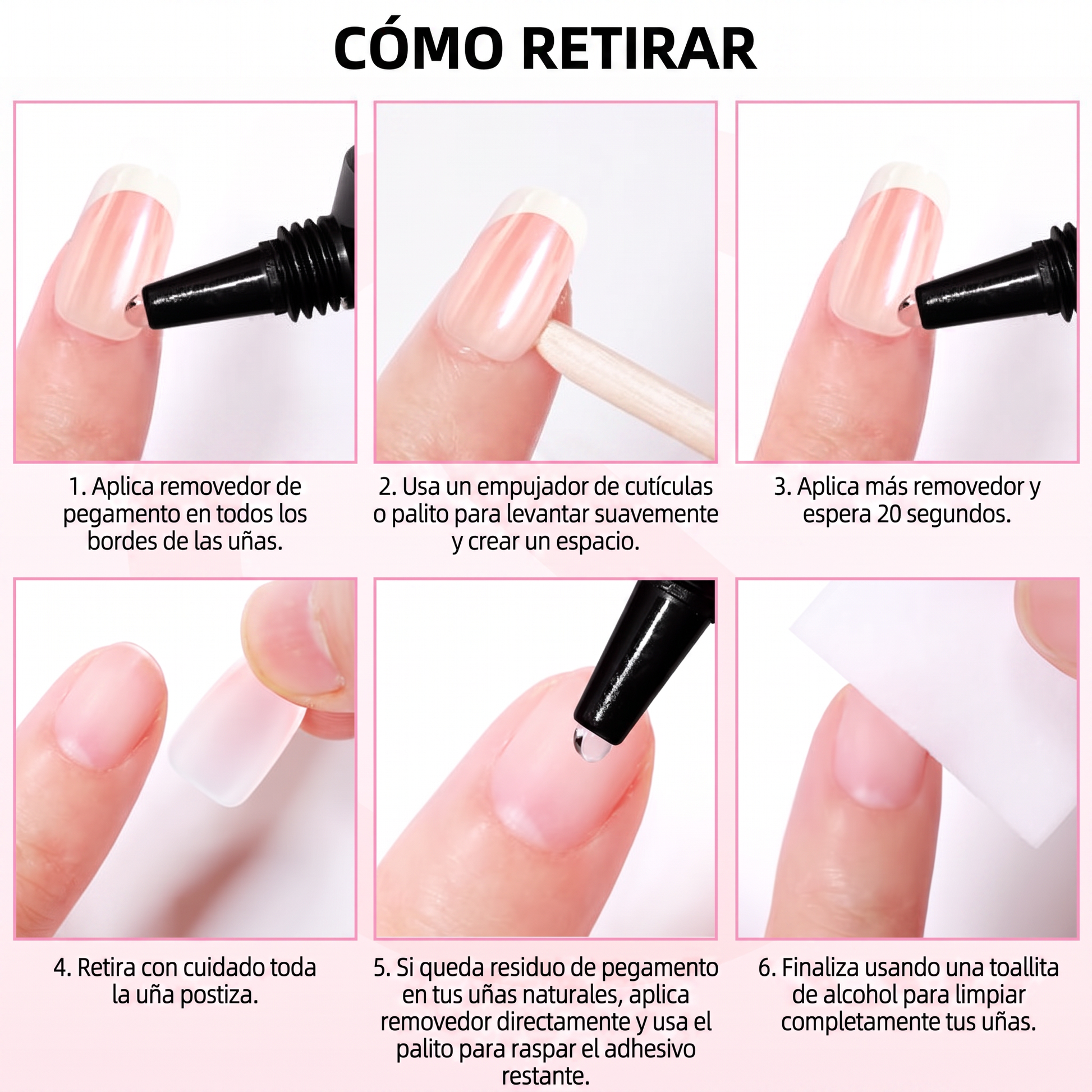 Como Retirar Unas Postizas