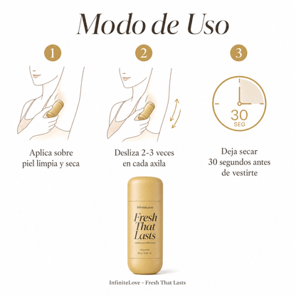 InfiniteFresh — Desodorante Aclarante con Ácido Kójico