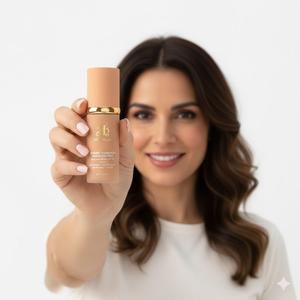 Base de Maquillaje Antiedad con SPF 50 – Se Adapta a tu Tono de Piel