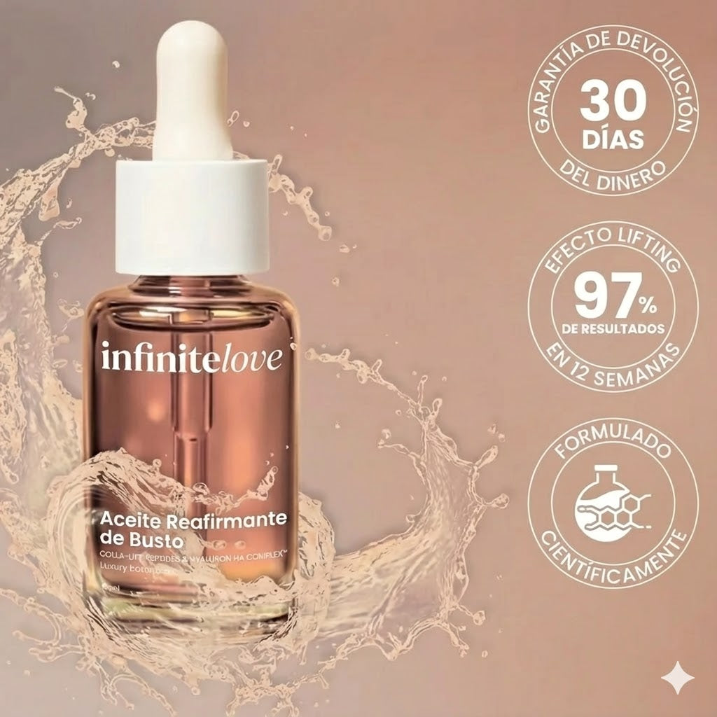 InfiniteBustLift – Aceite Reafirmante & Voluminizador Natural
