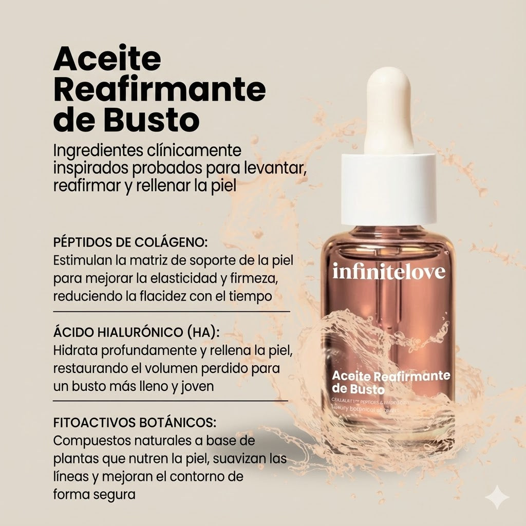 InfiniteBustLift – Aceite Reafirmante & Voluminizador Natural