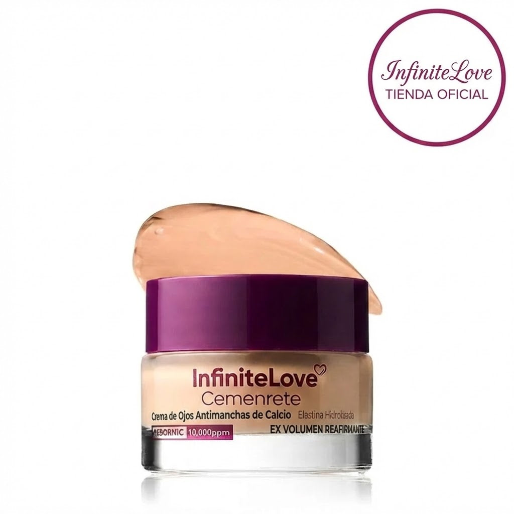 Crema de Ojos Coreana con Calcio y Elastina para Manchas Oscuras, Ojeras y Flacidez (Efecto Lifting)