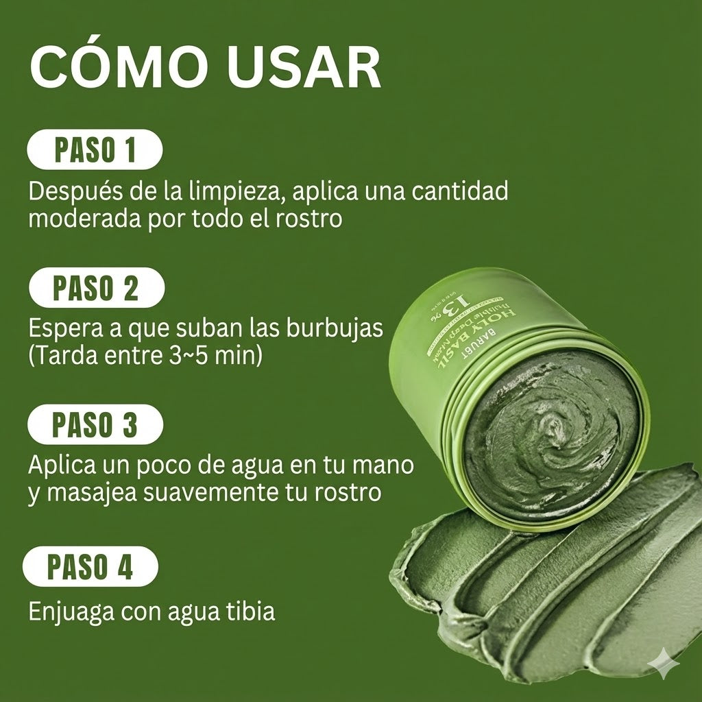 InfinitePure - Mascarilla Detox Burbujeante