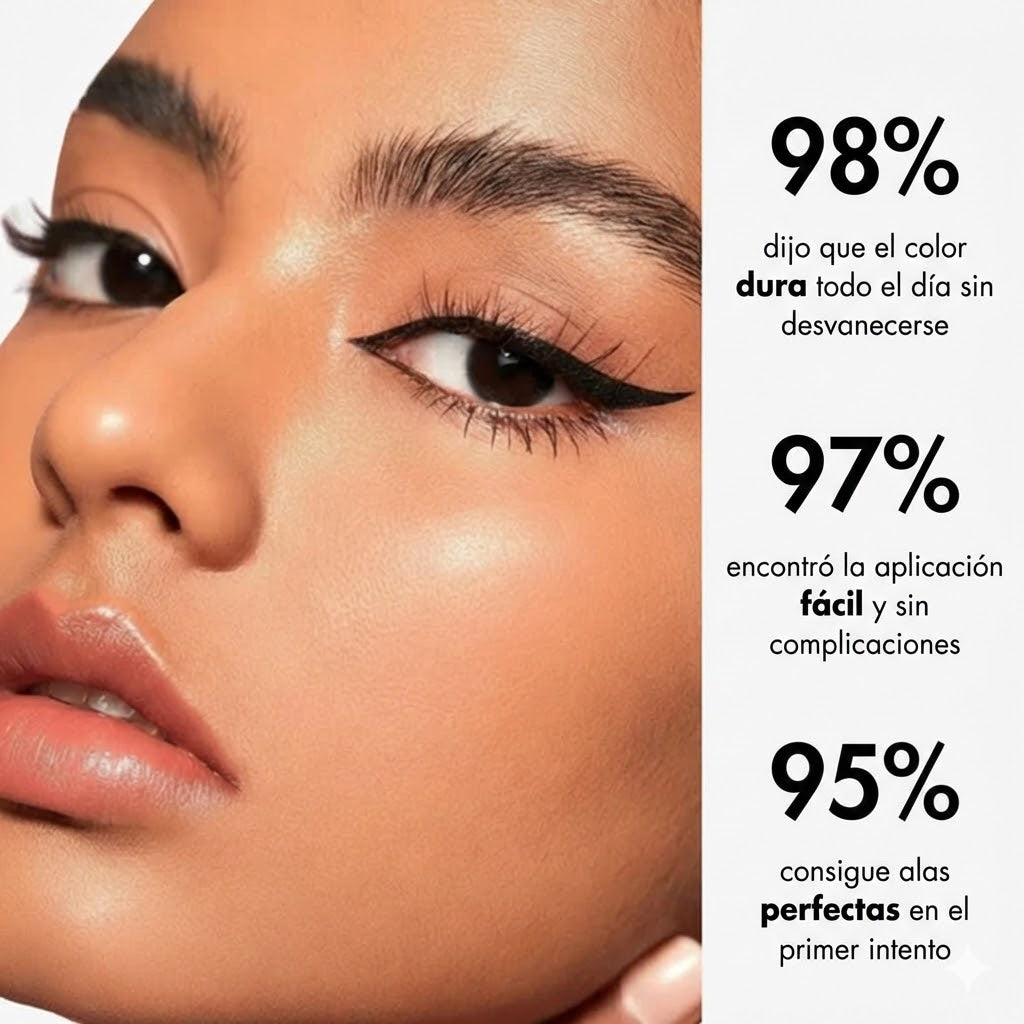 InfiniteEyeliner - Delineador 2 en 1 con sello alado