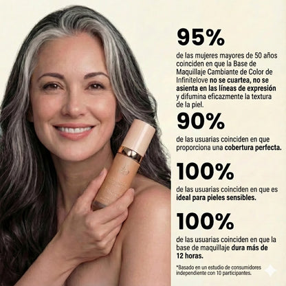 Base de Maquillaje Antiedad SPF 50 - Se Adapta a tu Piel
