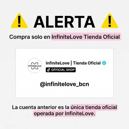 Alerta Tienda Oficial InfiniteLove
