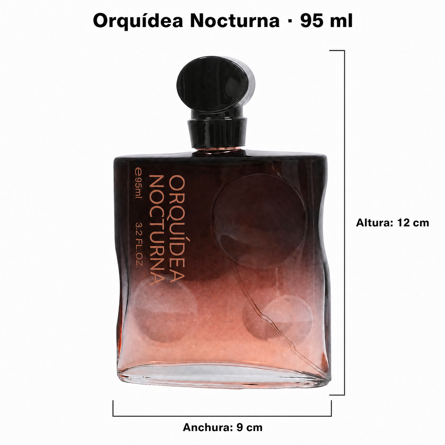 Orquídea Nocturna — Eau de Parfum dulce y envolvente para mujer · 95 ml