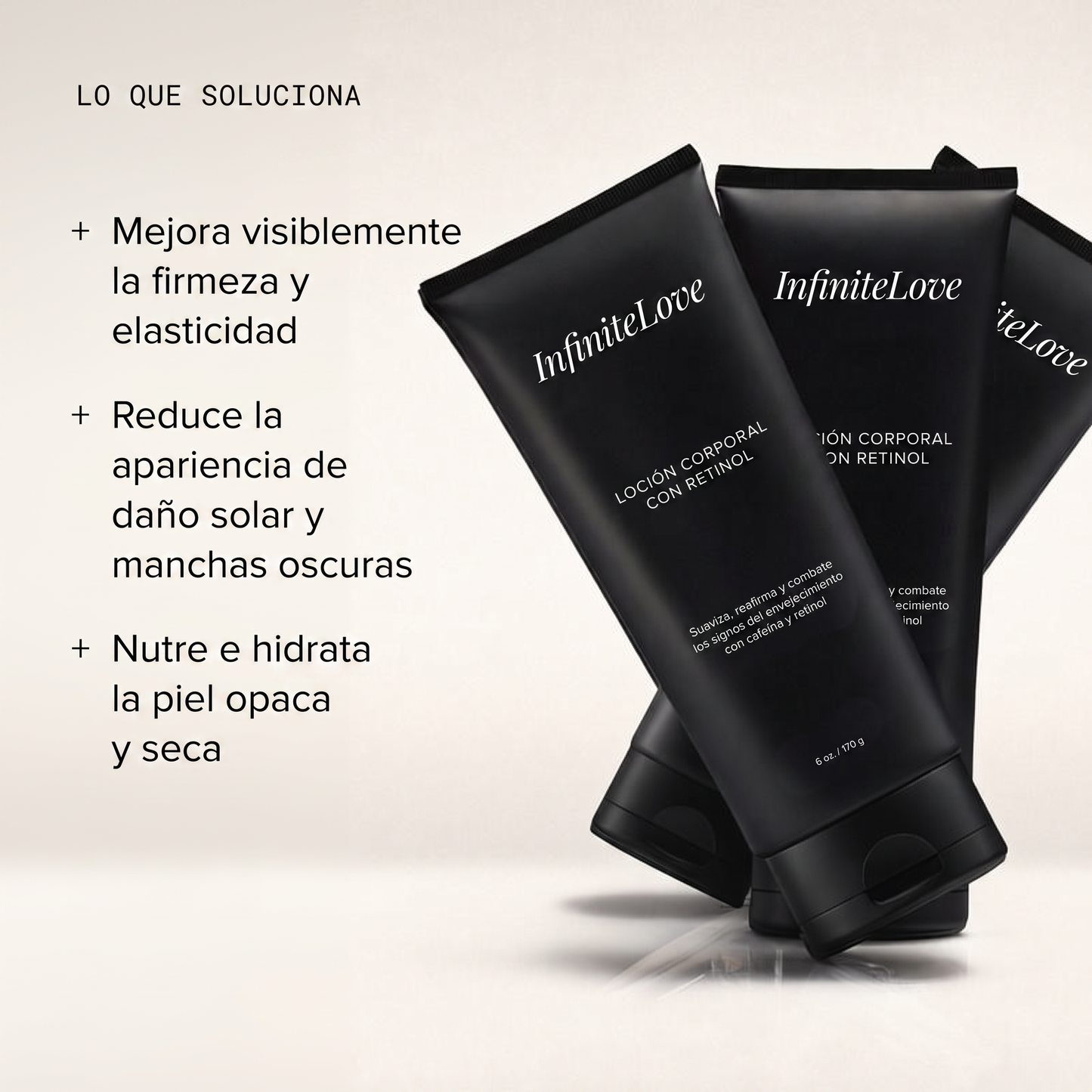 Lo Que Soluciona InfiniteLove Loción Retinol