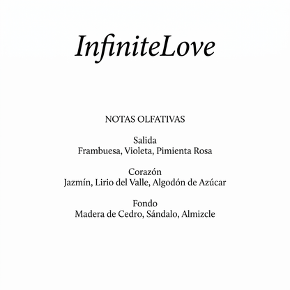 Notas Olfativas InfiniteLove Perfume Floral