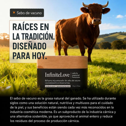Bálsamo de Sebo Rejuvenecedor Antiedad Barrera Cutánea Hombres 50g