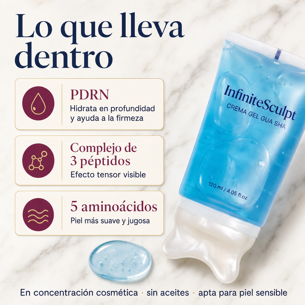 Lo que lleva dentro: PDRN, péptidos y aminoácidos
