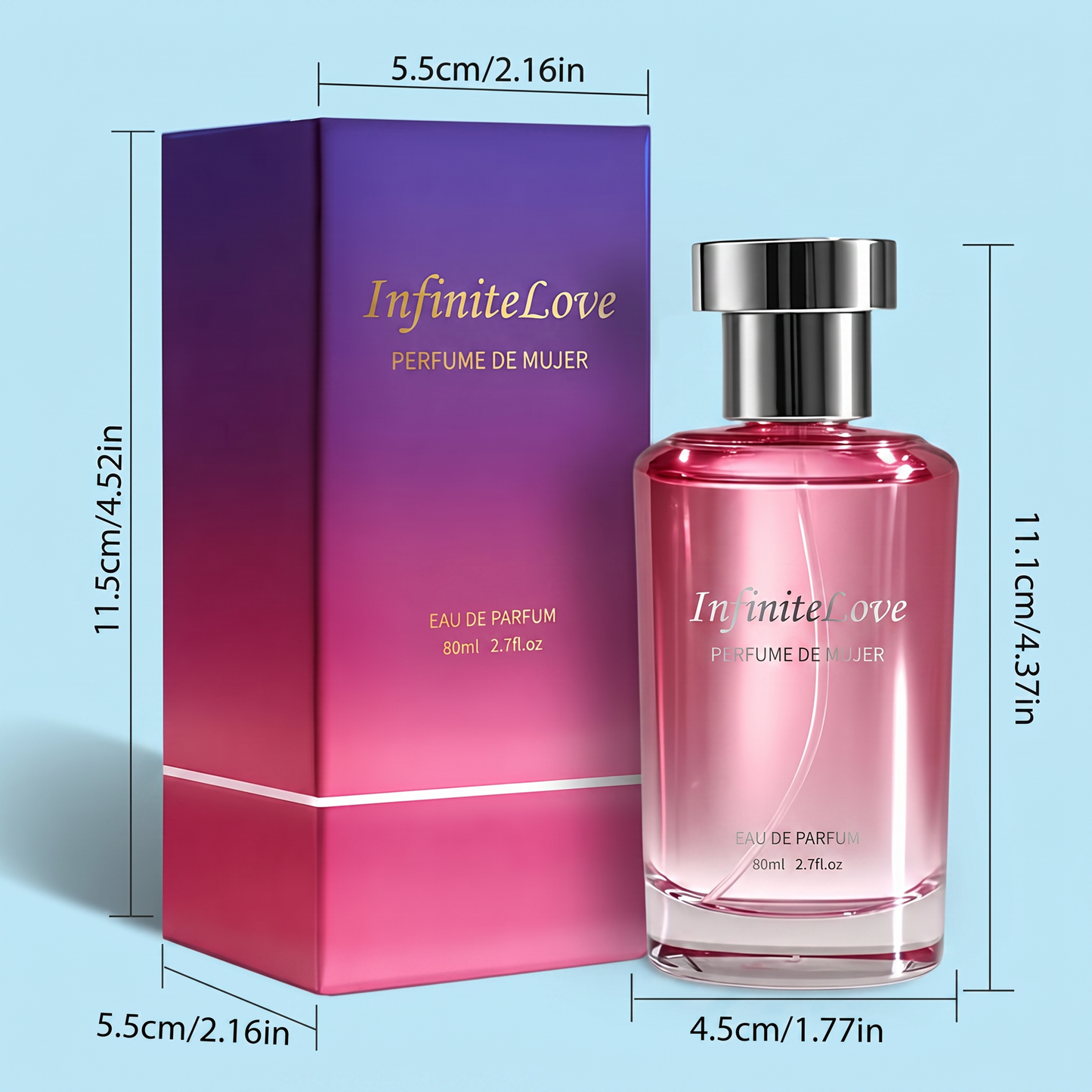 Perfume Oriental Floral para Mujer - Eau de Parfum 80ml