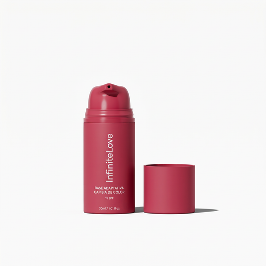 Base Maquillaje Adaptativa Cambia de Color InfiniteLove
