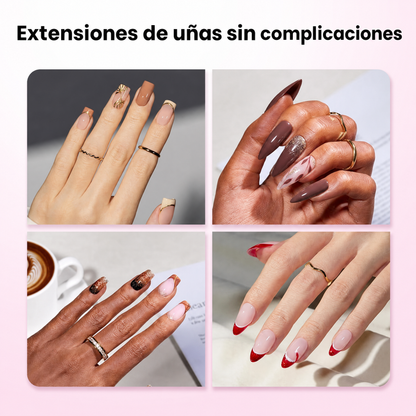 Ápex Fácil — Tips Premoldeados para Uñas · 96 unidades · 16 tallas